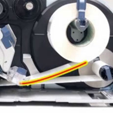 CL4NX標(biāo)簽安裝（剝離模式，底紙內(nèi)卷）視頻